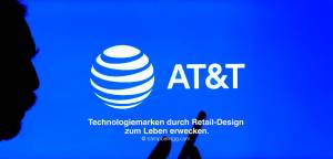 AT&T USA, Mobilfunkanbieter
Das Logo von AT&T, US-amerikanischer Mobilfunkanbieter. Technologie dur