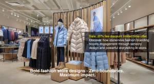 Tom Tailor Store Design - Discover how immersive fashion branding boosts engagement through sensory 