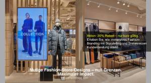 Tom Tailor Laden Innenausstattung - Erleben Sie, wie immersives Fashion-Branding mit Storytelling un