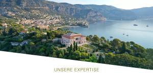 Markenbildung und Marketing für Vermögens- und Nachlassplanung. Villa Ephrussi de Rothschild.