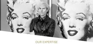 Branding and Marketing Entrepreneurial Wealth & Private Art Investment. Any Warhol and Marilyn Monro