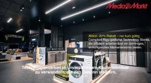 MeadiaMarkt Samsung Shop-in-Shop – CampbellRigg gestaltet Technologiegeschäfte, die effizient arbeit