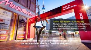 MeadiaMarkt Xpress Arch – CampbellRigg gestaltet Technologiegeschäfte, die effizient arbeiten und gl