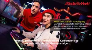 MediaMarkt Gaming – CampbellRigg entwirft Technologie-Stores, die effizient arbeiten und gleichzeiti