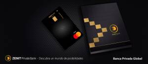 Diseño de la Tarjeta de Crédito Zenit Private Bank y Manual de Marca - Banca Privada Global - Descub