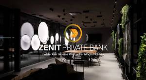 Zenit Private Bank – Entdecken Sie eine Welt voller Möglichkeiten – Design für zeitgemäße Konferenzr