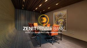 Zenit Private Bank – Entdecken Sie eine Welt voller Möglichkeiten – Design für zeitgemäße Konferenzr