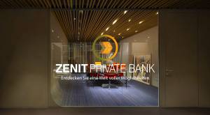 Zenit Private Bank – Entdecken Sie eine Welt voller Möglichkeiten – Design für zeitgemäße Konferenzr