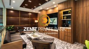Zenit Private Bank – Entdecken Sie eine Welt voller Möglichkeiten – Design für traditionelle Konfere