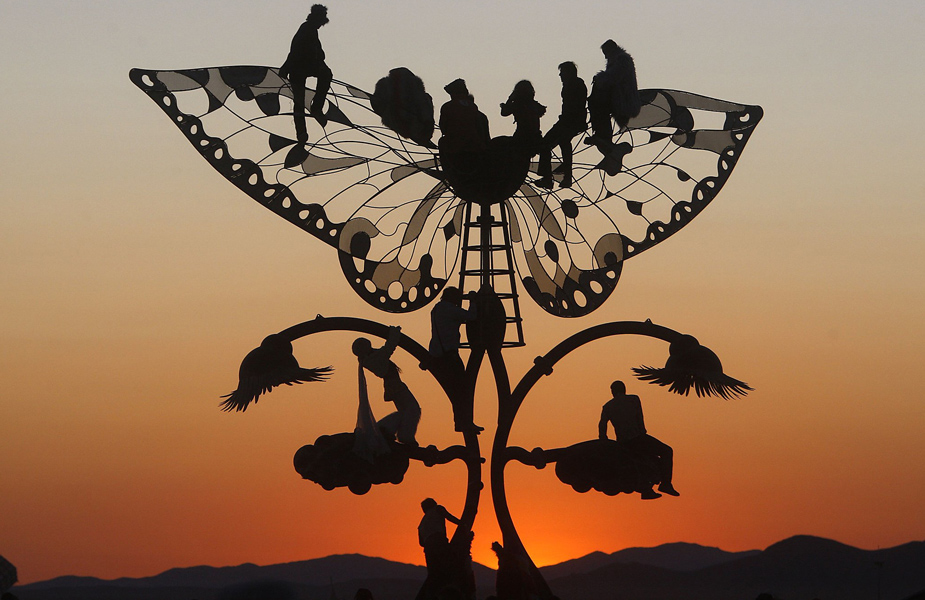 Brand consultants visit Burning Man