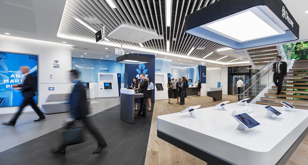 Retail Band Strategy Consultants interior design trends - ANZ Bank