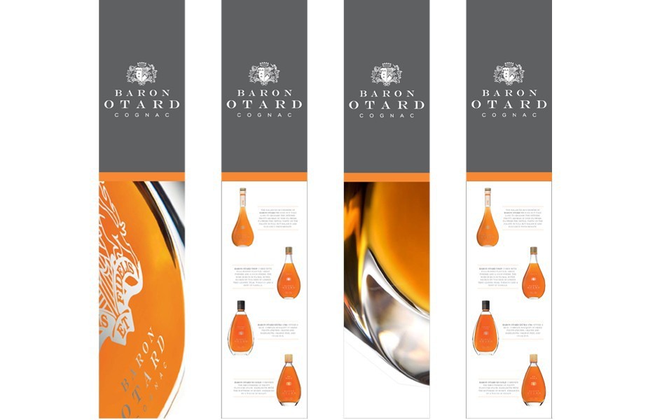 Baron Otard cognac retail brand agency duty free travel retail branding