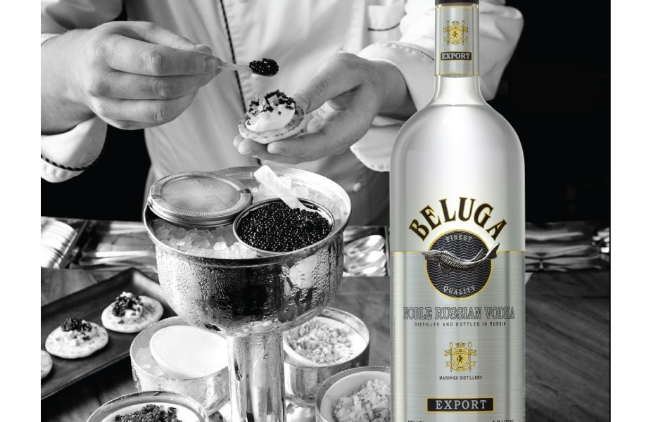 Beluga Russian Vodka bar promotion