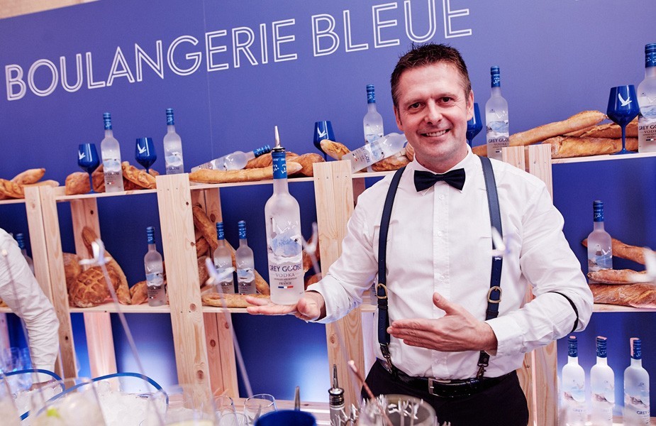 Grey Goose Martini Boulangerie Bleue promotion bar