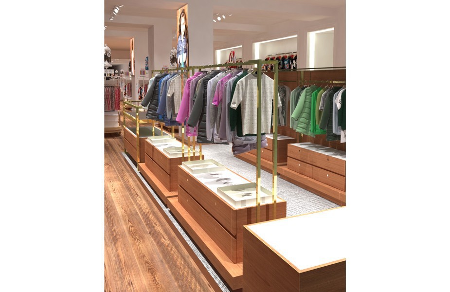 Fashion retail design trends at Boyner in Turkey childrens wear department- brand agency