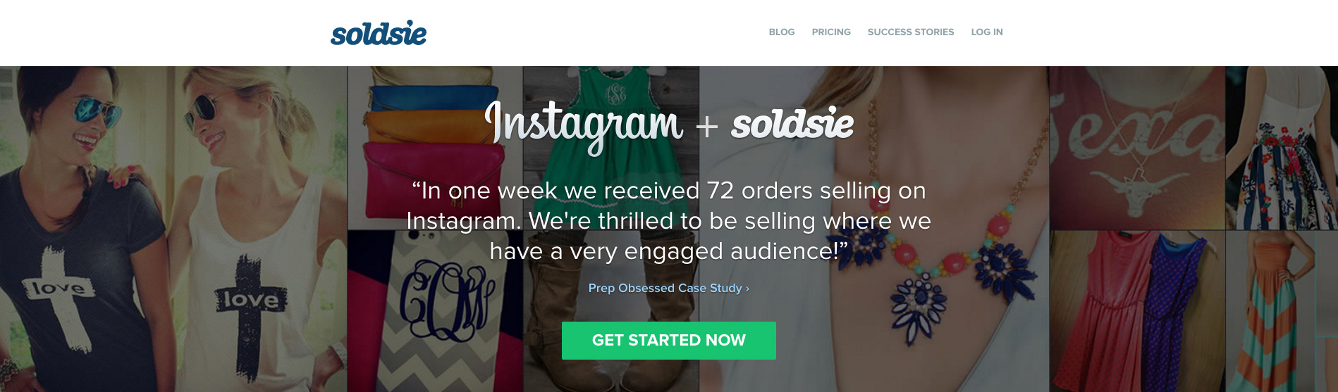 Instagram and soldsie online app
