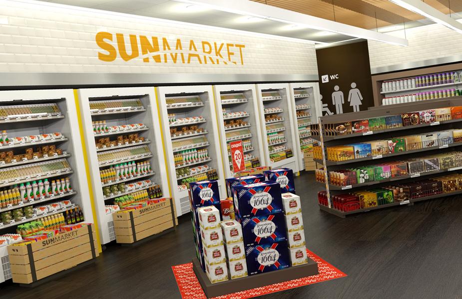 Sunmarket Petrol Forecourt Design