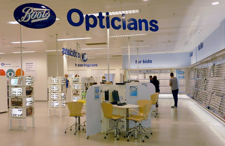 A brand agency review of a health & beauty retail pioneer Boots interior store design opticians