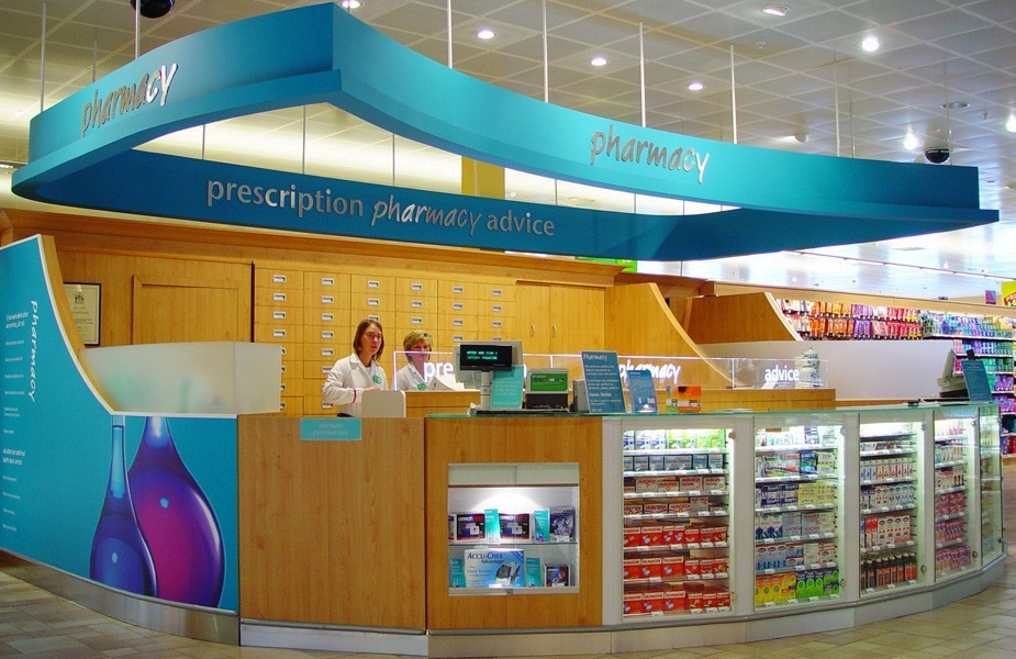 Safeway pharmacy zone