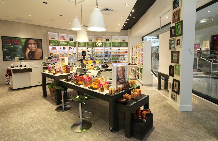 A brand strategy for the health & beauty retail pioneer, The Body Shop store interior design