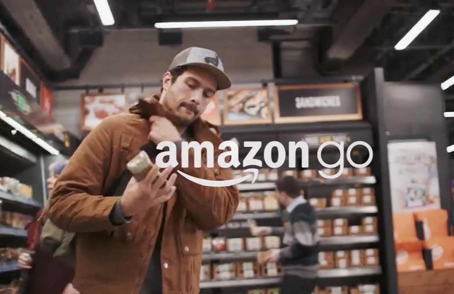 Amazon Go and food retail design store design and branding