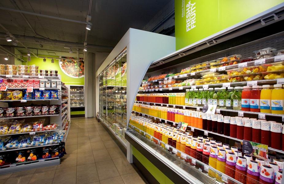 Fresh food convenience store design AH to Gochilled food 