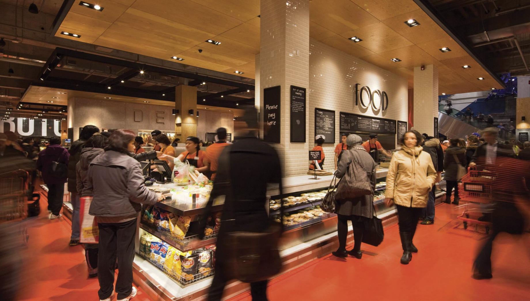 Hot pizza pasta counter Loblaws supermarket design innovation new concepts and retail ideas