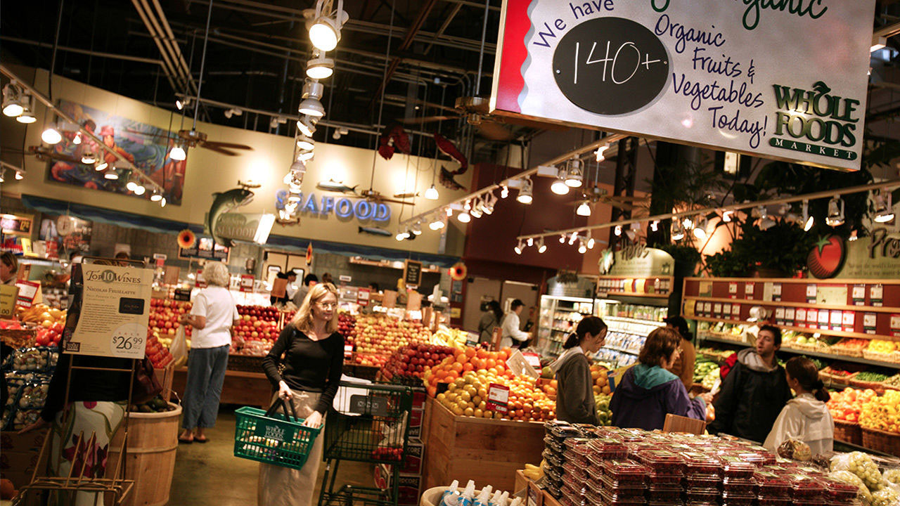 Whole Foods Market retail store interior design