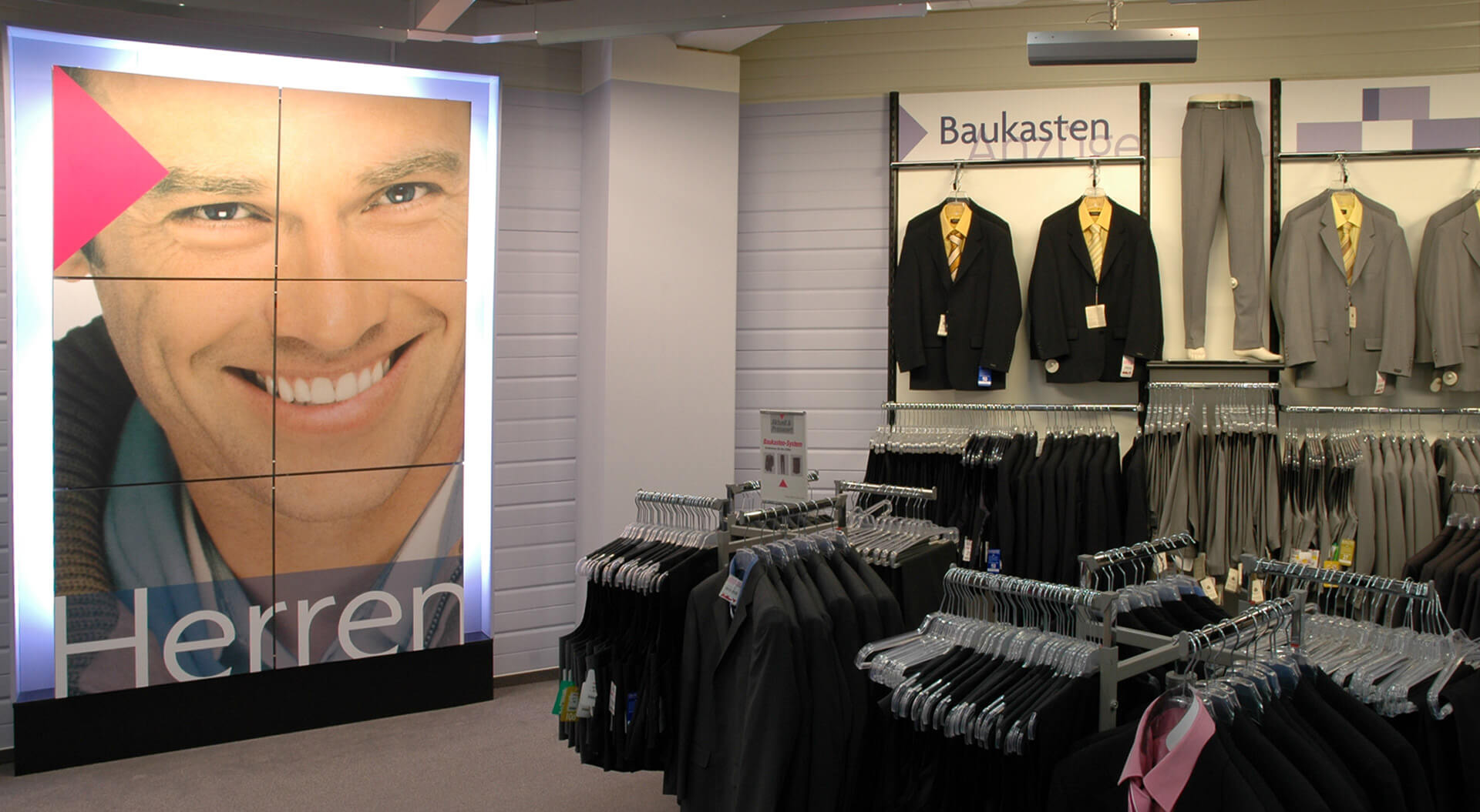  Adler Fashion Store Germany retail store interior design and department branding for mens wear jackets