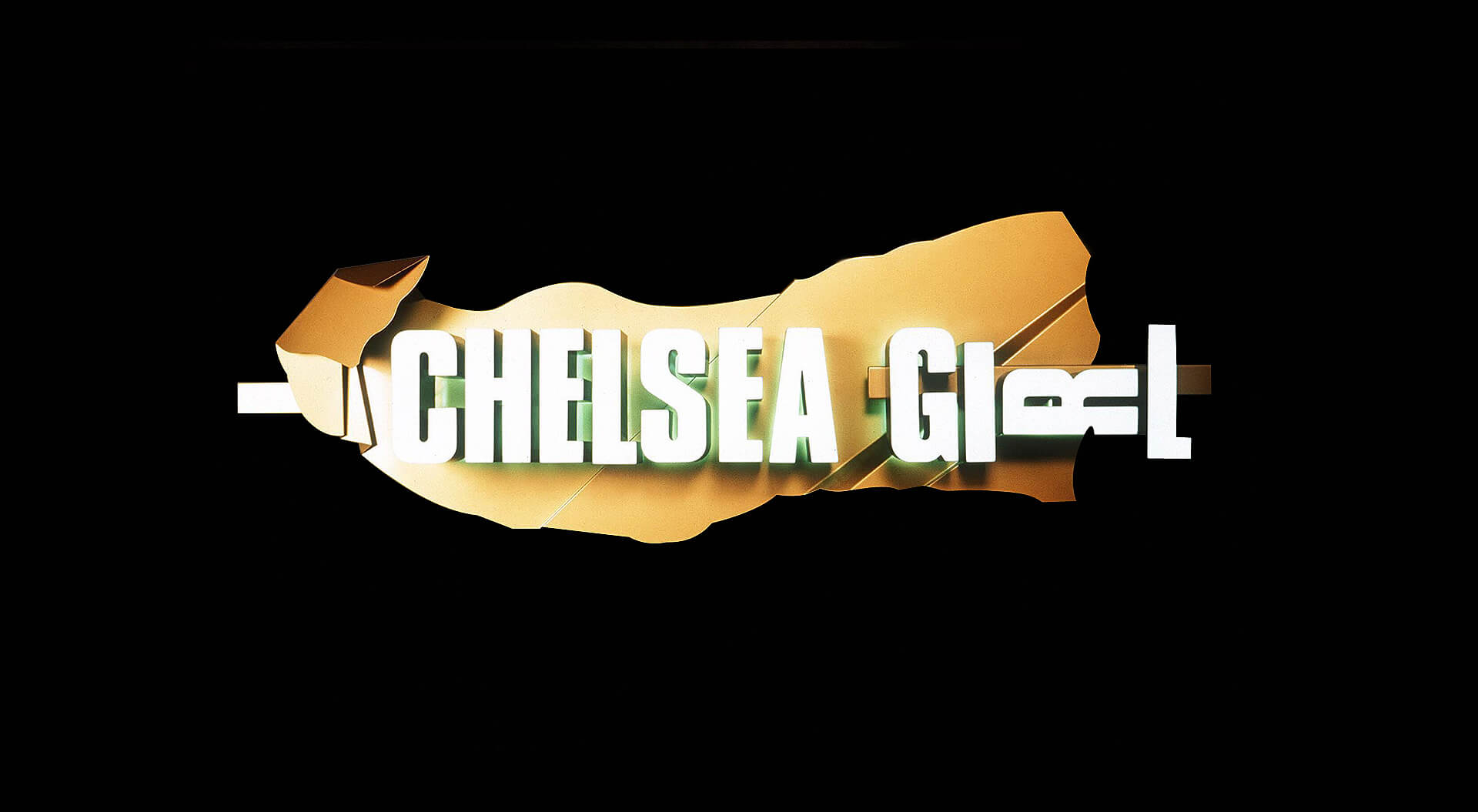 Chelsea Girl  brand identity for shop front