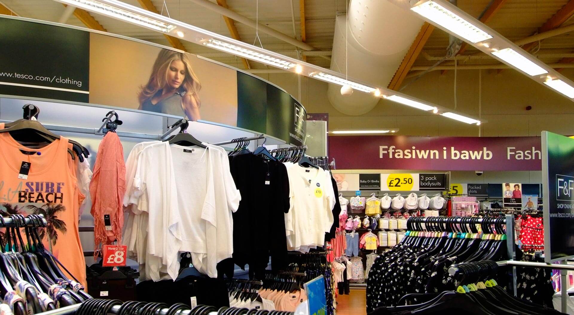  Florence and Fred Tesco fashion best retail store interior design, rebrand, new trends, ideas