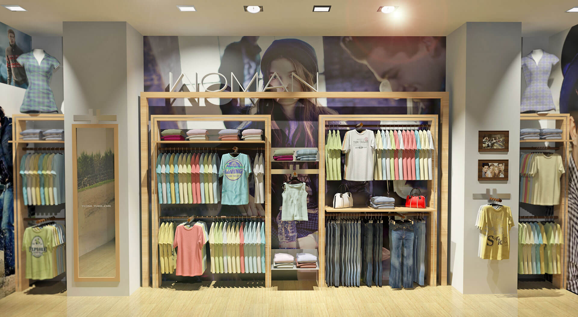 Tom Taylor Fashion Retail Store Interior Design Campbell Rigg Agency