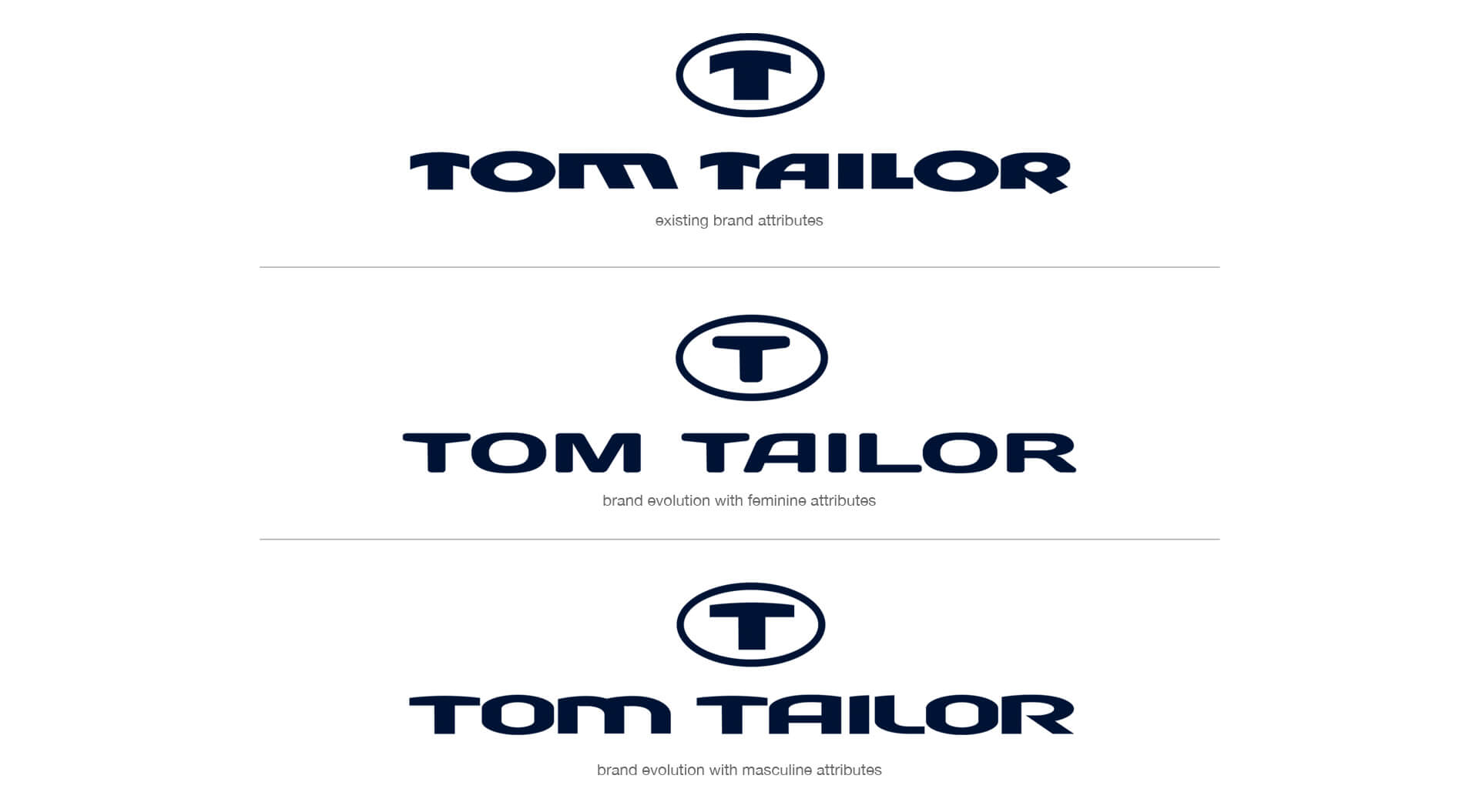 Tom Taylor Germany retail brand identity design evolution