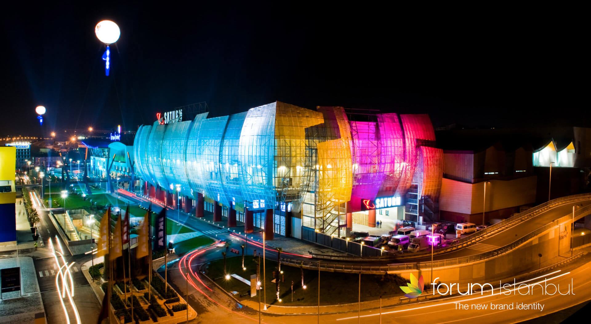 Forum Istanbul Turkey shopping mall building brand identity