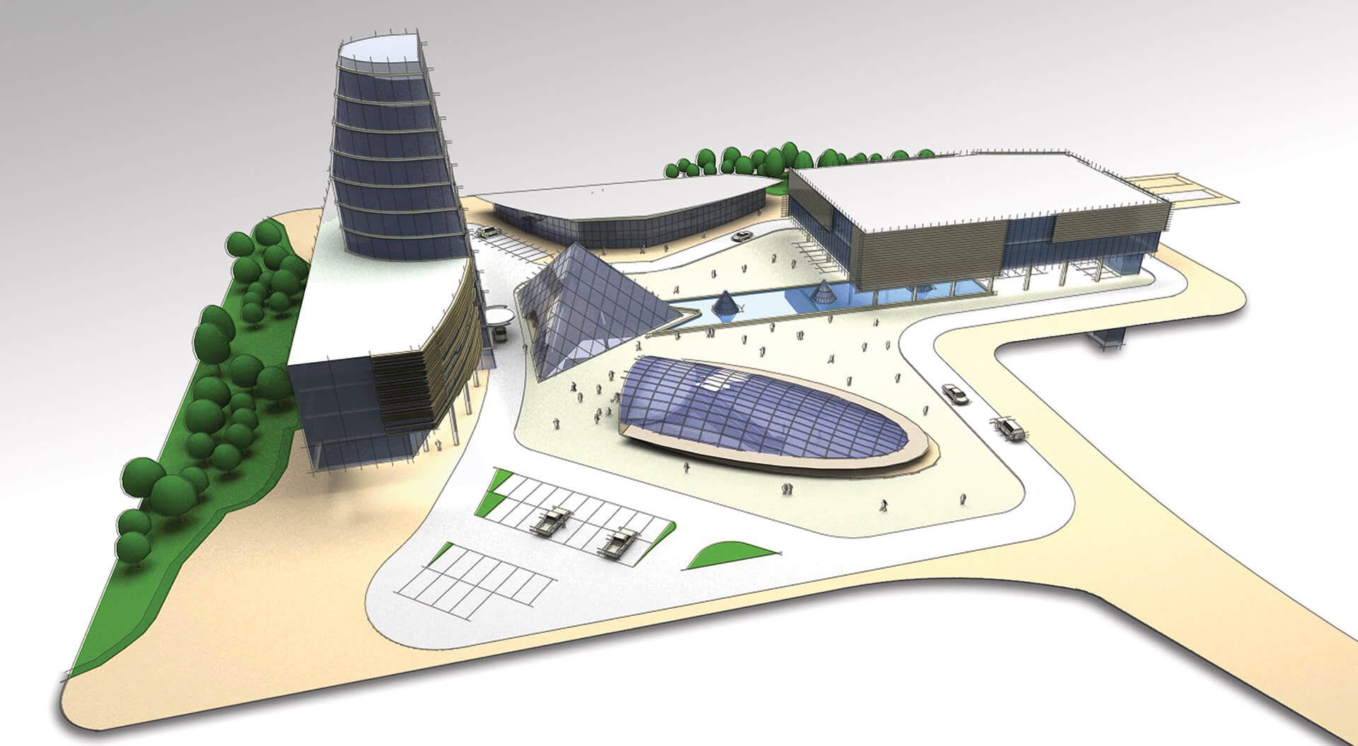 Shopping Malls Design Plan   4 