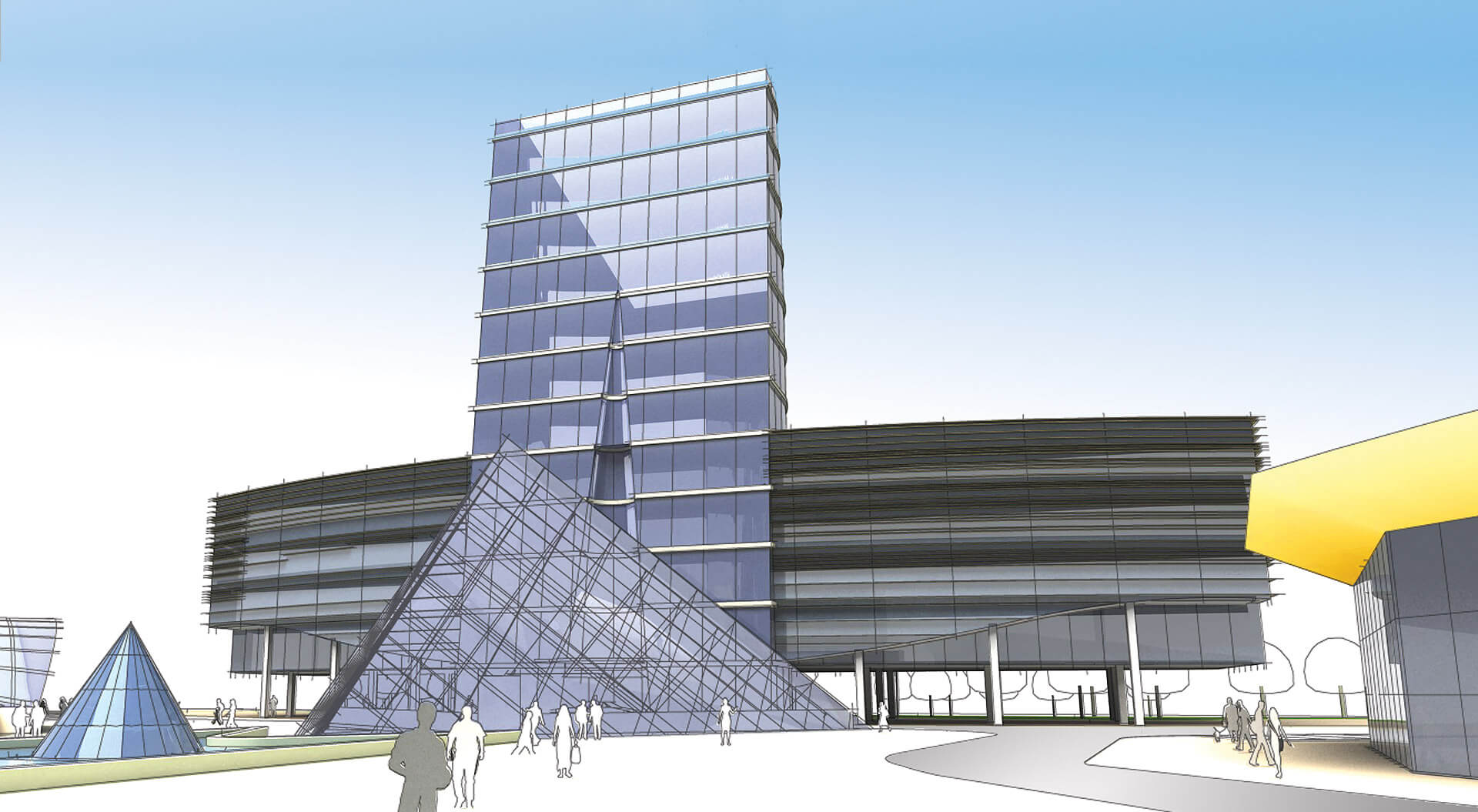 Port City shopping mall  architecture and master planning Vinnitsa Ukraine