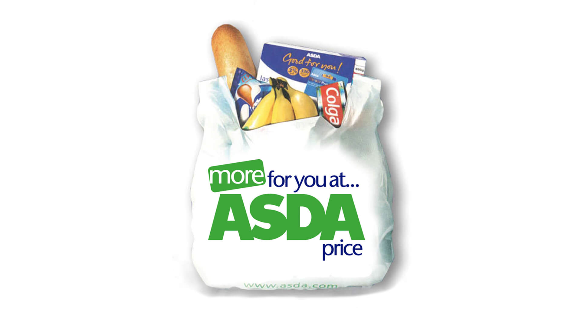 Asda shopping bag design more for you at Asda price