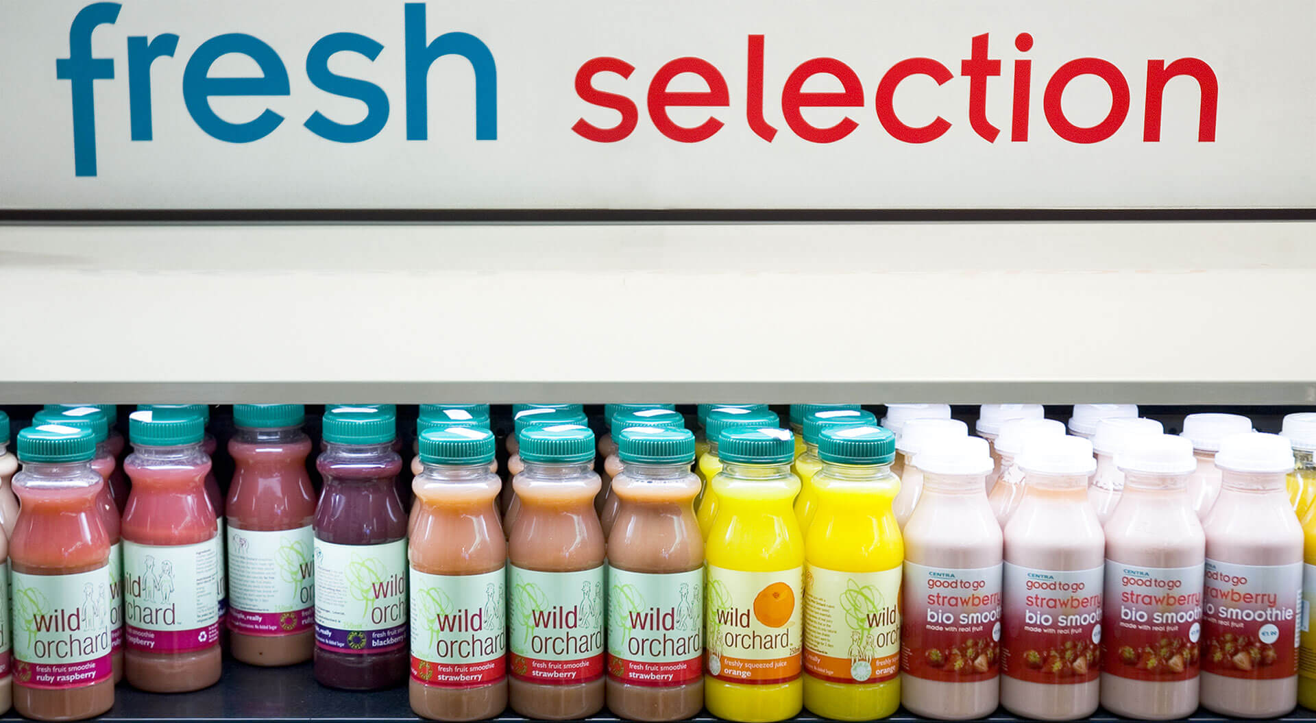 Centra conveince stores good to go fresh selection own label  branding and packaging