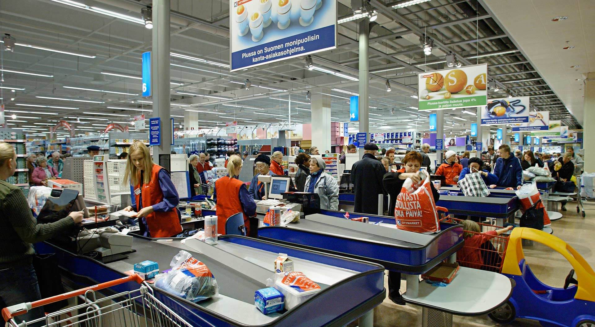 K CityMarket hypermarket Finland, high level internal promotions system