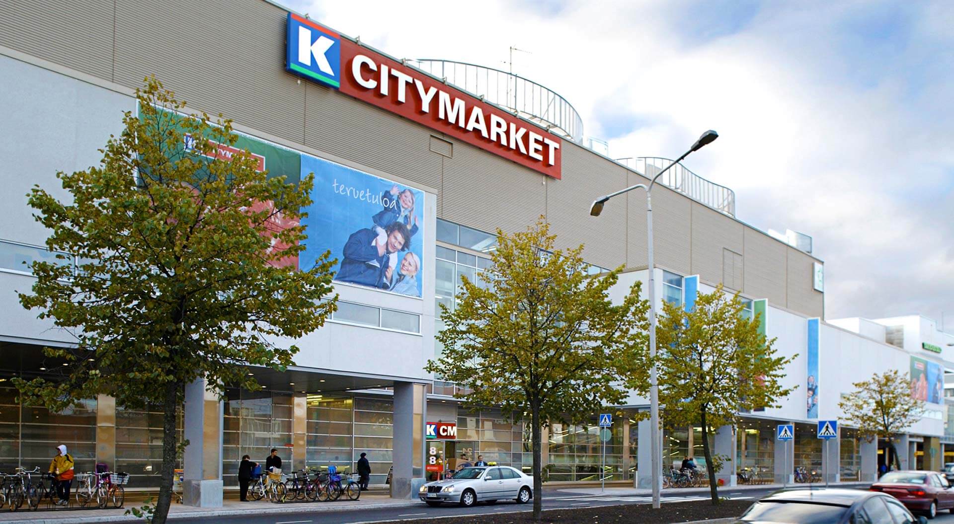 Kesko K CityMarket reinvents hypermarket exterior store branding  Finland