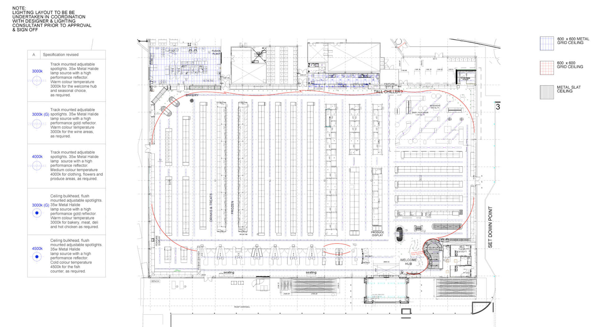 Tesco supermarket welshpool store plan