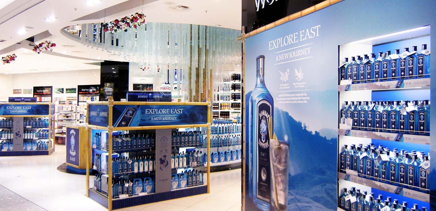 Airport brand activation | Travel Retail Design Agency | Branding ...