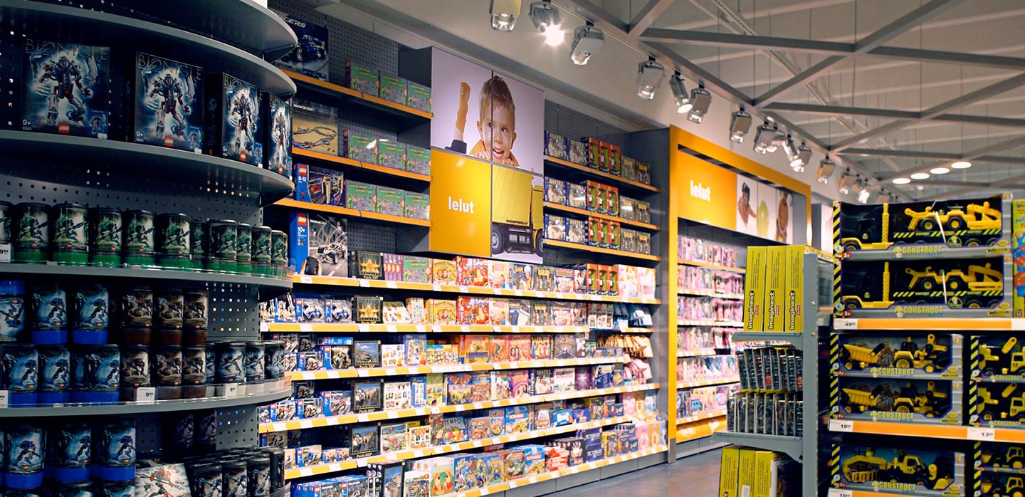 Kesko K-Citymarket toy department Helsinki, Finland